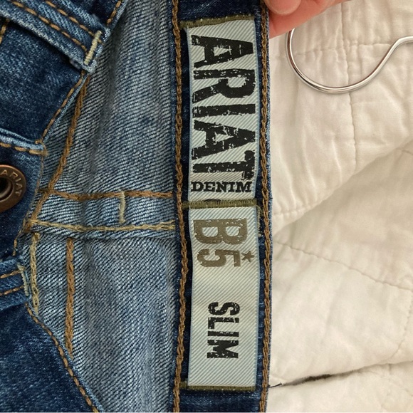 Ariat B5 Slim Boy’s Jeans w/Adjustable Waist - Picture 8 of 9